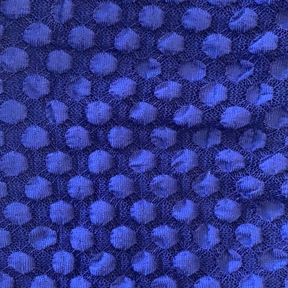 Style & Co PP Royal Blue Blouse with Bell Sleeves - Picture 7 of 8